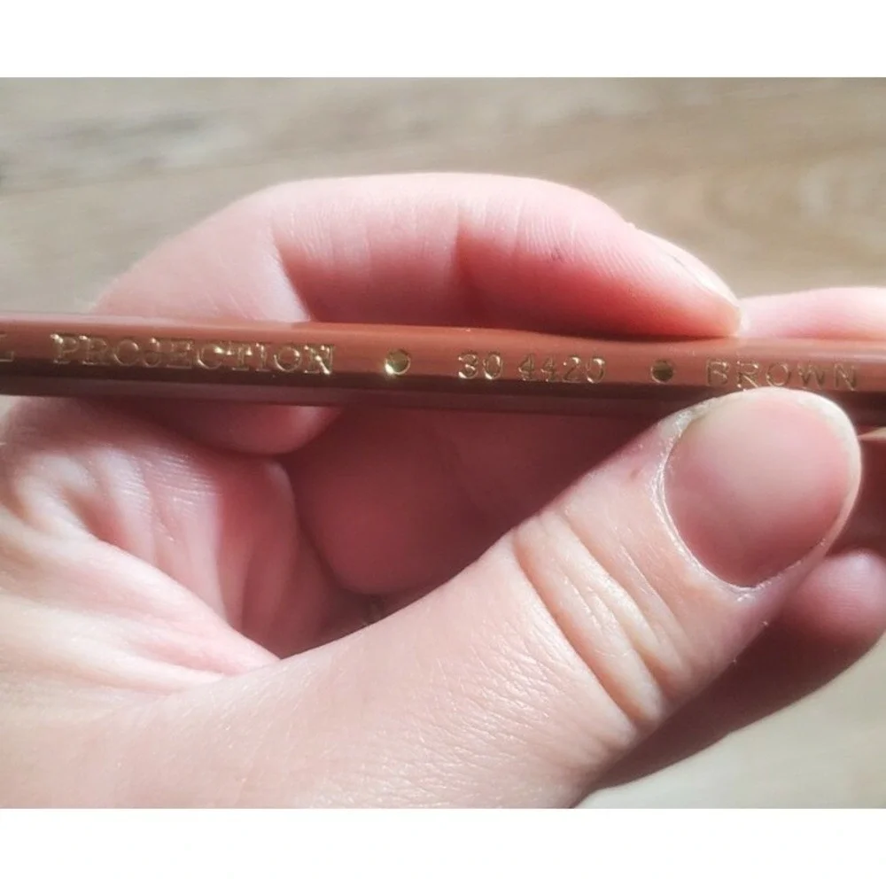 Lot Of 5 K&E Audiovisual Projection‎ 30 4420 Brown Pencils
